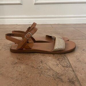 Golden Sandals - Pom D'api - French Brand